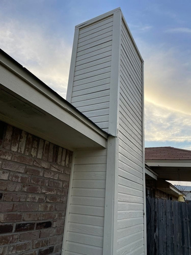 Actual Heritage chimney exterior project